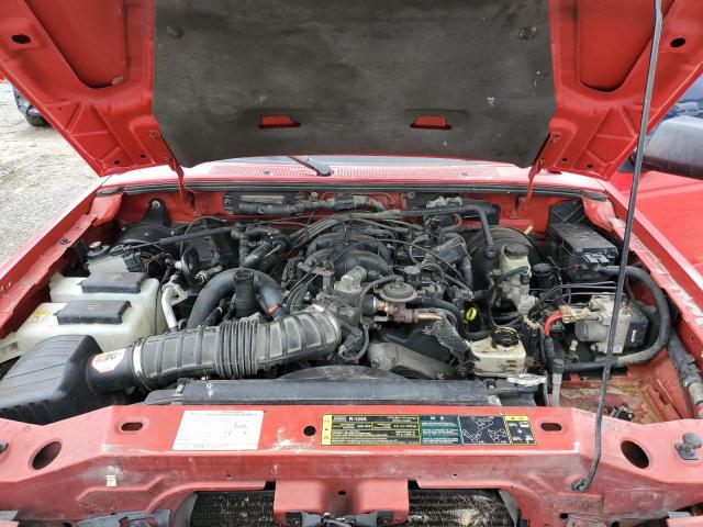 1FTZR15E16PA42023 - 2006 FORD RANGER SUPER CAB RED photo 11