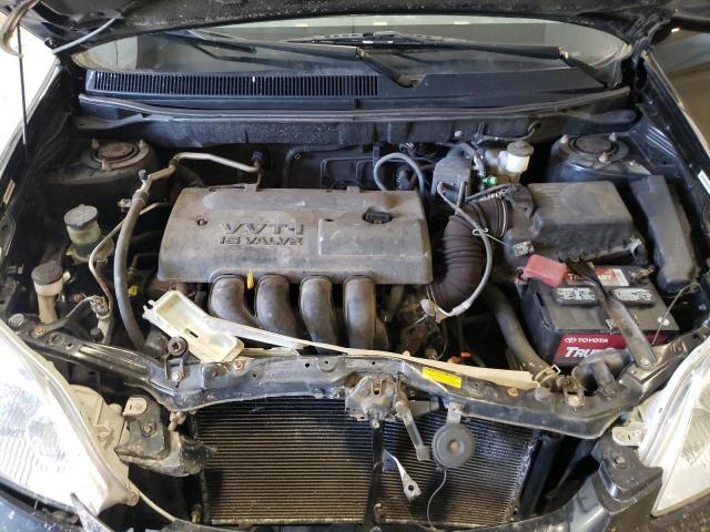 2T1KR32E34C195547 - 2004 TOYOTA COROLLA MA XR BLACK photo 11