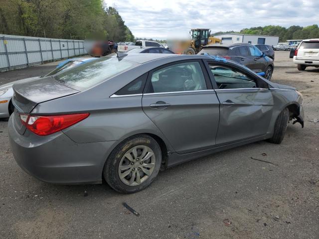 5NPEB4AC0DH545253 - 2013 HYUNDAI SONATA GLS GRAY photo 3