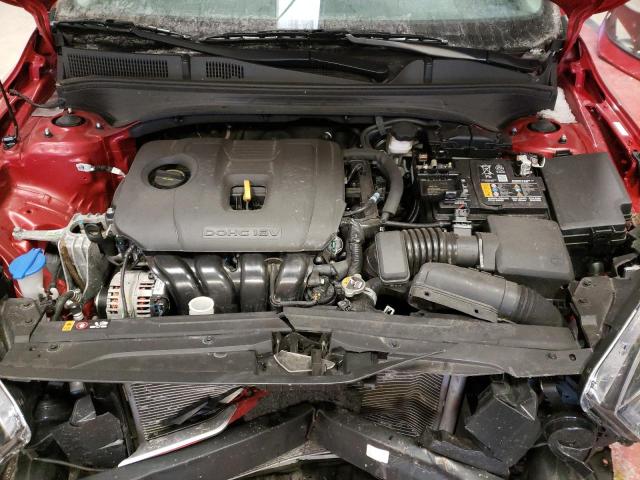 3KPF24ADXPE625097 - 2023 KIA FORTE LX RED photo 11