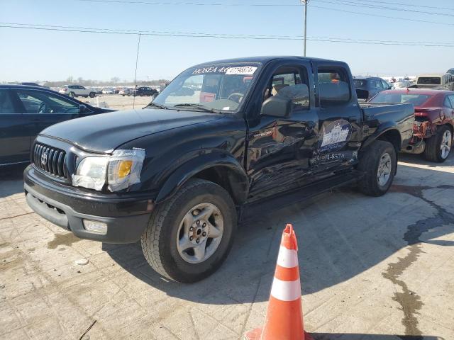 5TEHN72N51Z825801 - 2001 TOYOTA TACOMA DOUBLE CAB BLACK photo 1