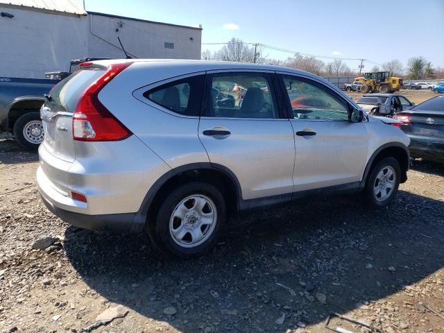 2HKRM4H34GH647824 - 2016 HONDA CR-V LX SILVER photo 3