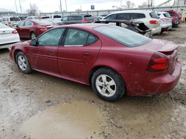 2G2WP552061145229 - 2006 PONTIAC GRAND PRIX MAROON photo 2