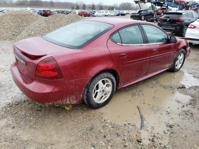 2G2WP552061145229 - 2006 PONTIAC GRAND PRIX MAROON photo 3