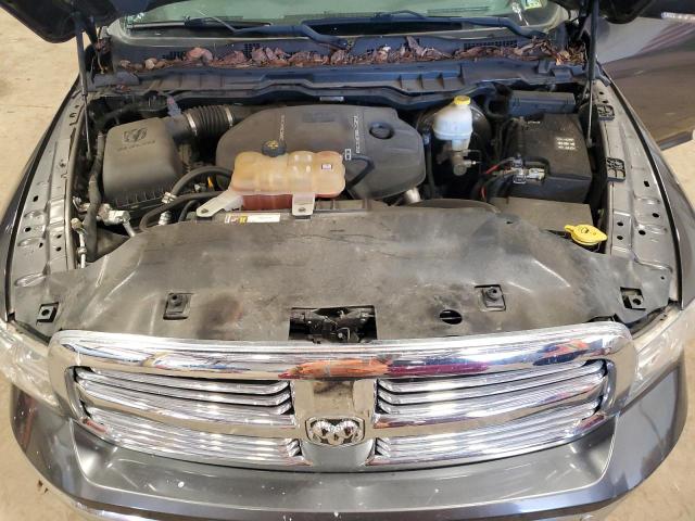 1C6RR7GM7FS720009 - 2015 RAM 1500 SLT GRAY photo 11