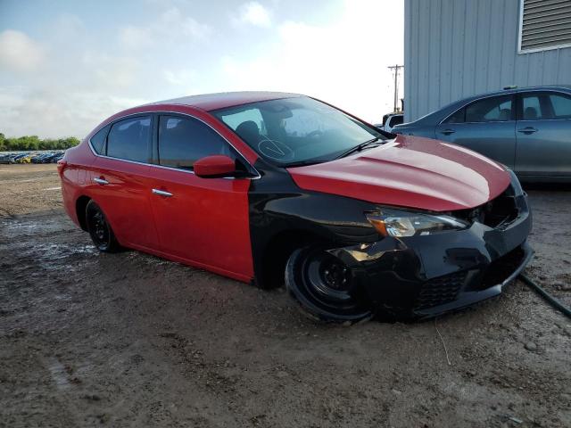 3N1AB7AP0HL685203 - 2017 NISSAN SENTRA S RED photo 4