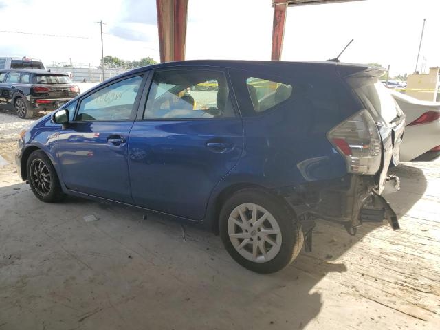 JTDZN3EU7E3364251 - 2014 TOYOTA PRIUS V BLUE photo 2