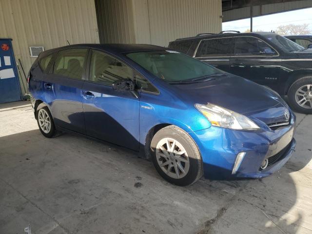 JTDZN3EU7E3364251 - 2014 TOYOTA PRIUS V BLUE photo 4