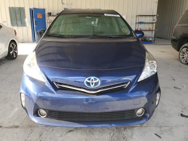 JTDZN3EU7E3364251 - 2014 TOYOTA PRIUS V BLUE photo 5