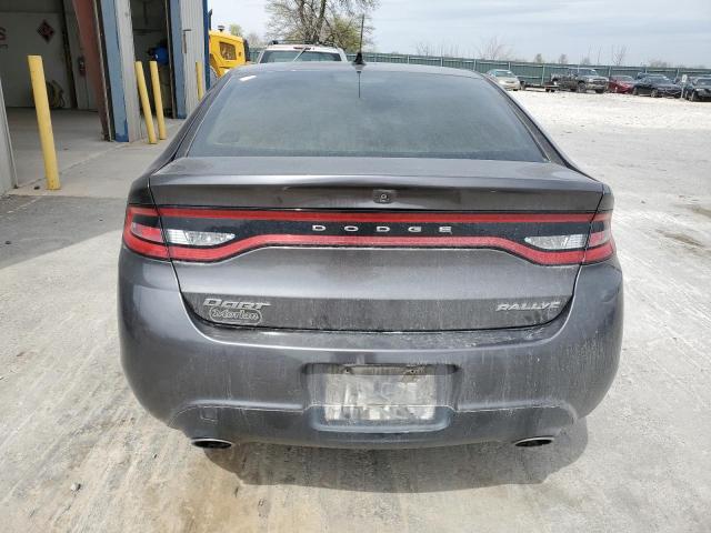 1C3CDFBB2FD352571 - 2015 DODGE DART SXT GRAY photo 6