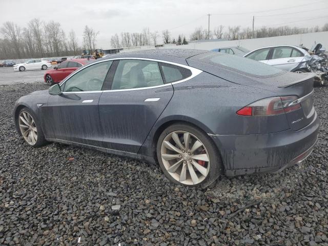 5YJSA1E47GF129744 - 2016 TESLA MODEL S Boz foto 2