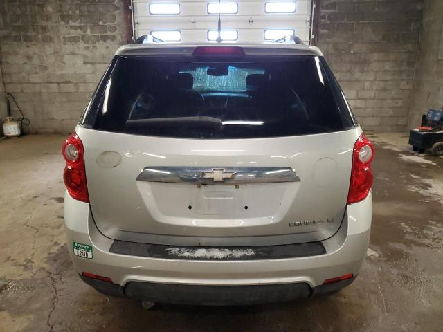 2GNALDEC8B1259310 - 2011 CHEVROLET EQUINOX LT SILVER photo 6