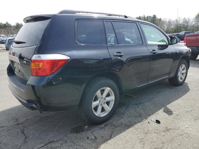 JTEES41A092147222 - 2009 TOYOTA HIGHLANDER BLACK photo 3