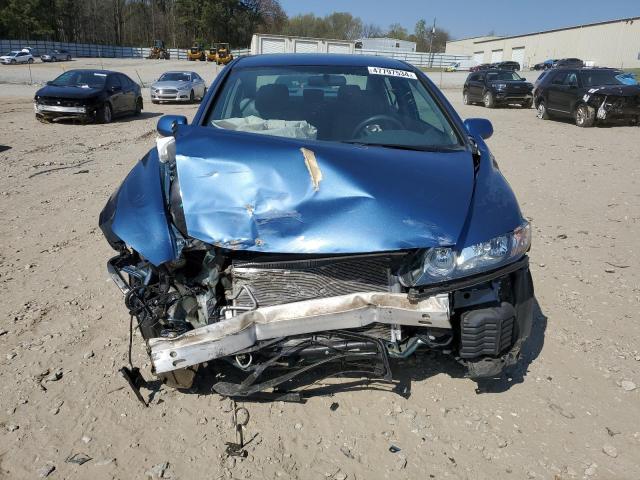 2HGFA1F50AH321986 - 2010 HONDA CIVIC LX BLUE photo 5