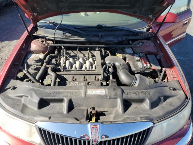 1LNHM97V6XY702991 - 1999 LINCOLN CONTINENTA BURGUNDY photo 11