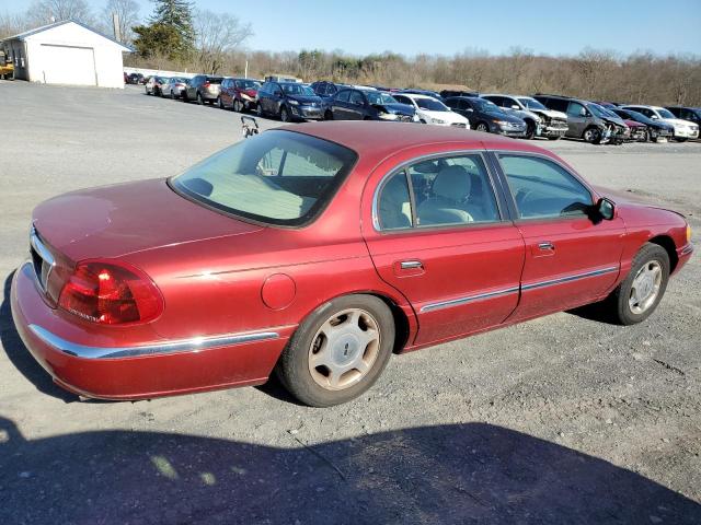 1LNHM97V6XY702991 - 1999 LINCOLN CONTINENTA BURGUNDY photo 3