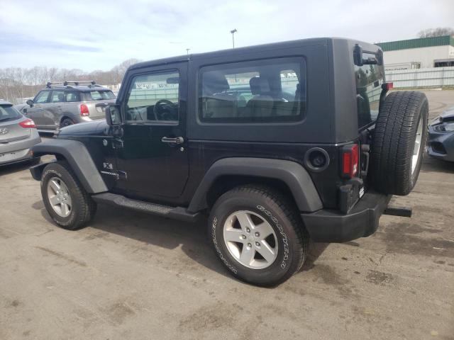 1J4FA24158L612429 - 2008 JEEP WRANGLER X BLACK photo 2