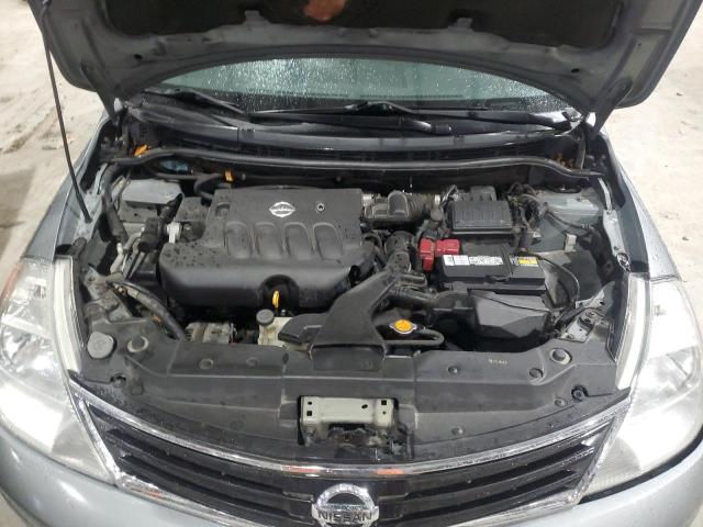 3N1BC1AP1AL398974 - 2010 NISSAN VERSA S GRAY photo 11