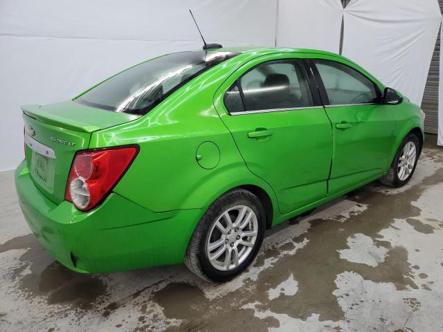 1G1JC5SB5F4146122 - 2015 CHEVROLET SONIC LT GREEN photo 3