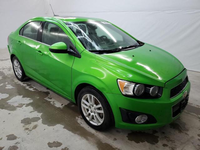 1G1JC5SB5F4146122 - 2015 CHEVROLET SONIC LT GREEN photo 4