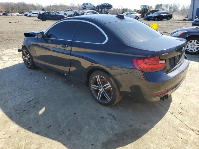 WBA2F9C31HV664899 - 2017 BMW 230I BLACK photo 3