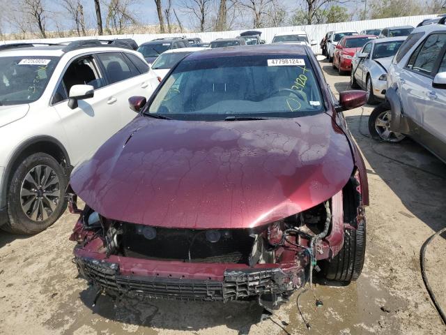 1HGCR2F38GA030496 - 2016 HONDA ACCORD LX BURGUNDY photo 5