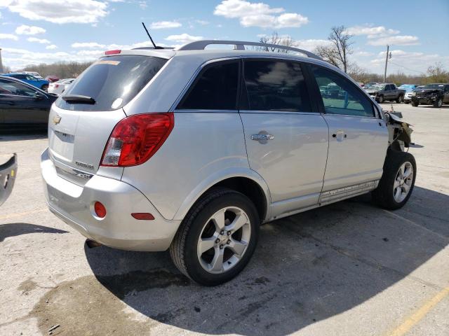 3GNAL4EK3ES671585 - 2014 CHEVROLET CAPTIVA LTZ SILVER photo 3