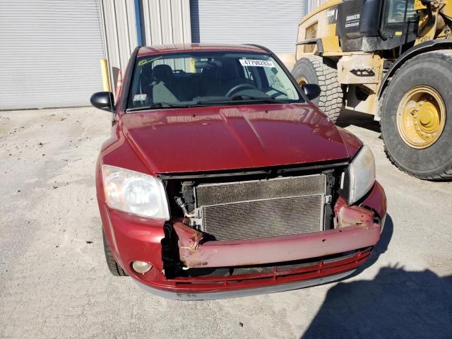 1B3HB78K07D331466 - 2007 DODGE CALIBER R/T MAROON photo 5