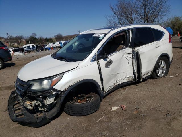 5J6RM4H79DL017009 - 2013 HONDA CR-V EXL WHITE photo 1