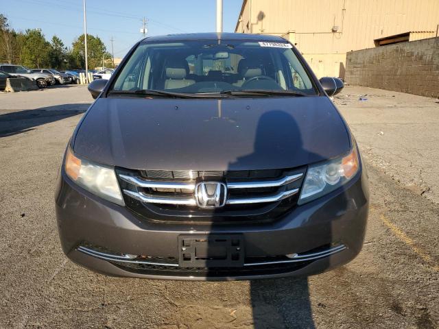 5FNRL5H68EB021336 - 2014 HONDA ODYSSEY EXL GRAY photo 5