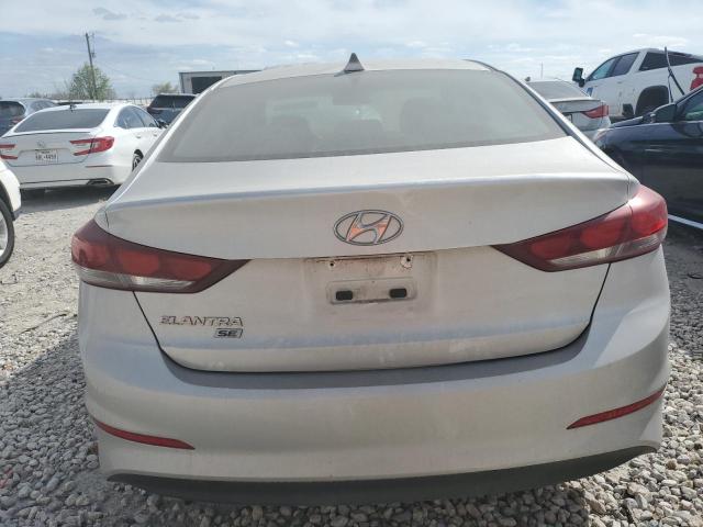 5NPD74LF7HH112300 - 2017 HYUNDAI ELANTRA SE GRAY photo 6