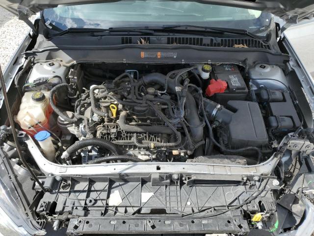 3FA6P0HD2LR142566 - 2020 FORD FUSION SE SILVER photo 11