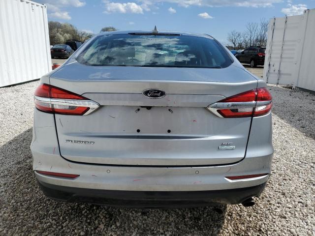 3FA6P0HD2LR142566 - 2020 FORD FUSION SE SILVER photo 6