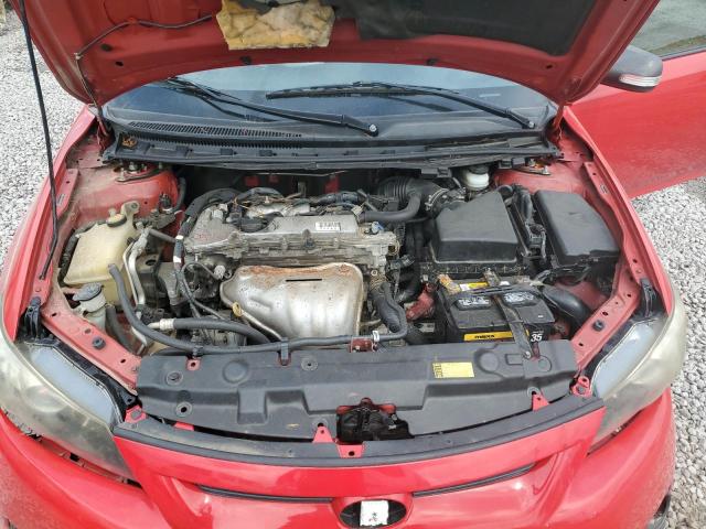 JTKJF5C72D3055507 - 2013 TOYOTA SCION TC RED photo 11