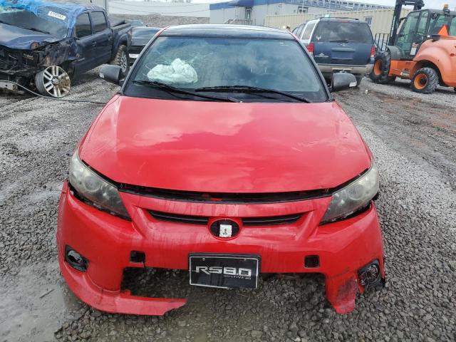 JTKJF5C72D3055507 - 2013 TOYOTA SCION TC RED photo 5