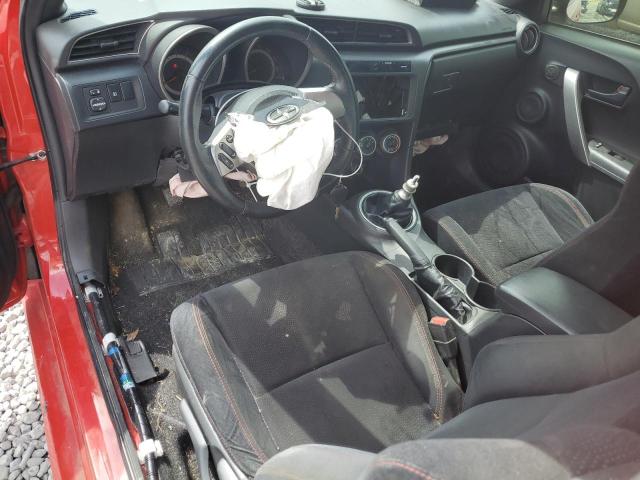 JTKJF5C72D3055507 - 2013 TOYOTA SCION TC RED photo 8