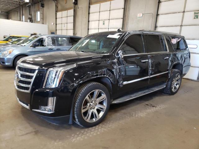 1GYS4HKJ8FR298829 - 2015 CADILLAC ESCALADE ESV LUXURY BLACK photo 1