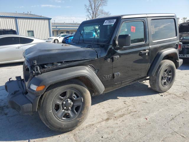 1C4HJXAG8NW255715 - 2022 JEEP WRANGLER SPORT BLACK photo 1