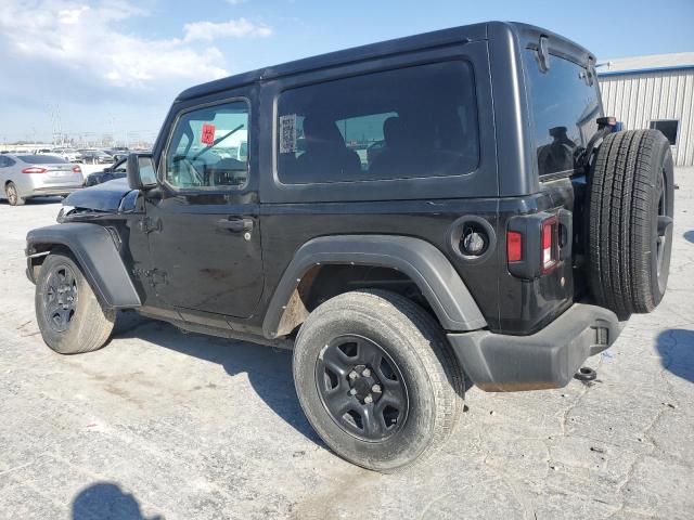 1C4HJXAG8NW255715 - 2022 JEEP WRANGLER SPORT BLACK photo 2