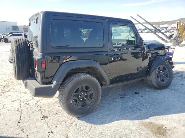 1C4HJXAG8NW255715 - 2022 JEEP WRANGLER SPORT BLACK photo 3