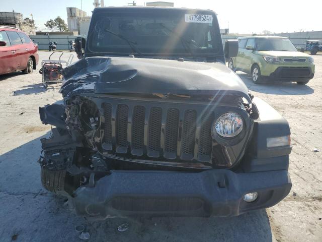 1C4HJXAG8NW255715 - 2022 JEEP WRANGLER SPORT BLACK photo 5