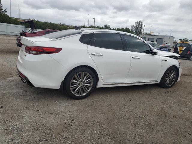 5XXGV4L27JG248573 - 2018 KIA OPTIMA SXL WHITE photo 3