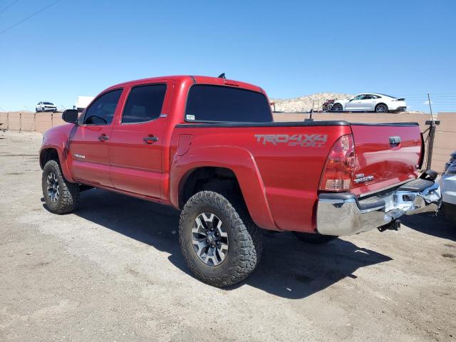 5TFLU4EN1CX027376 - 2012 TOYOTA TACOMA DOUBLE CAB RED photo 2