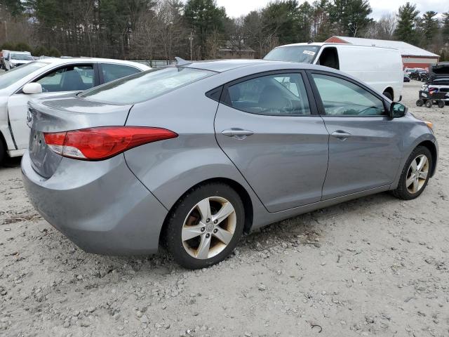 KMHDH4AE0DU003888 - 2013 HYUNDAI ELANTRA GLS SILVER photo 3