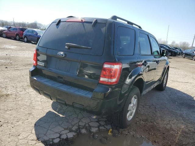 1FMCU0D78AKA33192 - 2010 FORD ESCAPE XLT BLACK photo 3