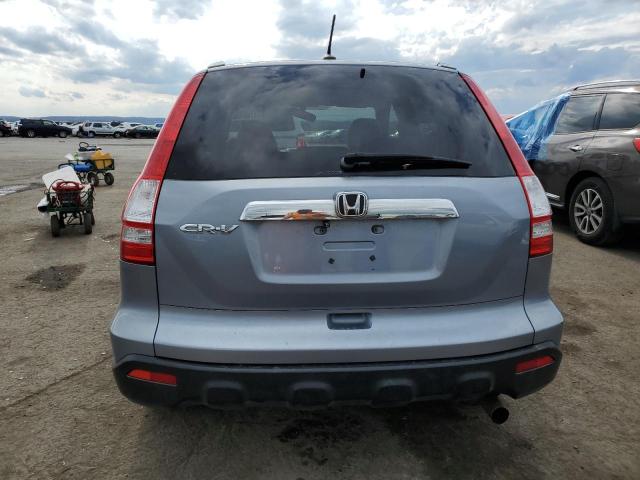 JHLRE48777C003488 - 2007 HONDA CR-V EXL BLUE photo 6