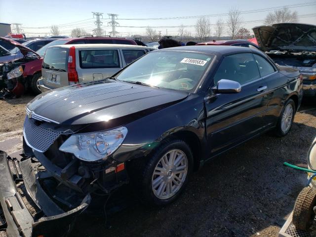 1C3LC55R88N255569 - 2008 CHRYSLER SEBRING TOURING BLACK photo 1