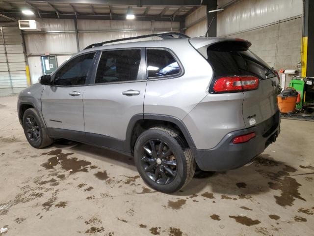 1C4PJMCS5EW298078 - 2014 JEEP CHEROKEE LATITUDE GRAY photo 2