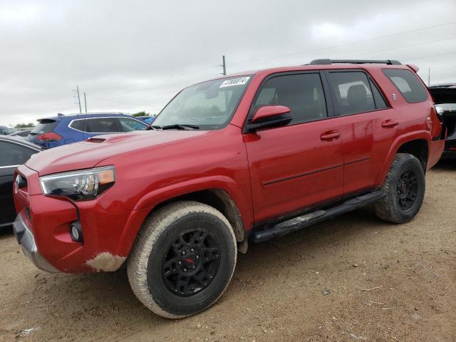 JTEBU5JR8K5680819 - 2019 TOYOTA 4RUNNER SR5 RED photo 1