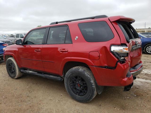 JTEBU5JR8K5680819 - 2019 TOYOTA 4RUNNER SR5 RED photo 2